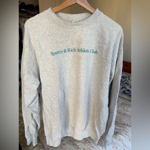 Sporty and Rich casual sweatshirt